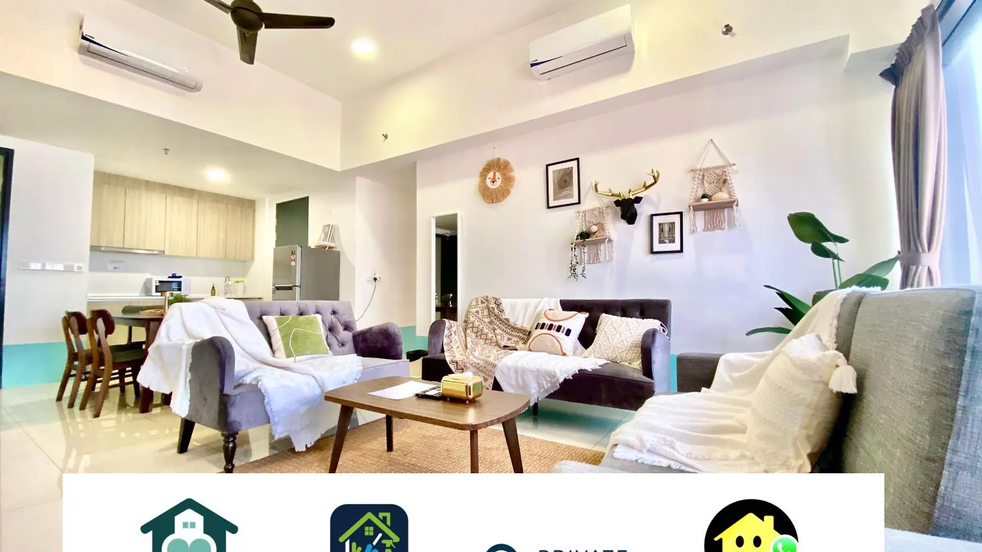 Tropicana 218 Macalister #Top Floor #Wideangleviews #Infinitypool #Georgetown #8Pax #3Br 2Bath #2Queen 4Single #Near Island Hospital #Quality Well Maintained #Private Host